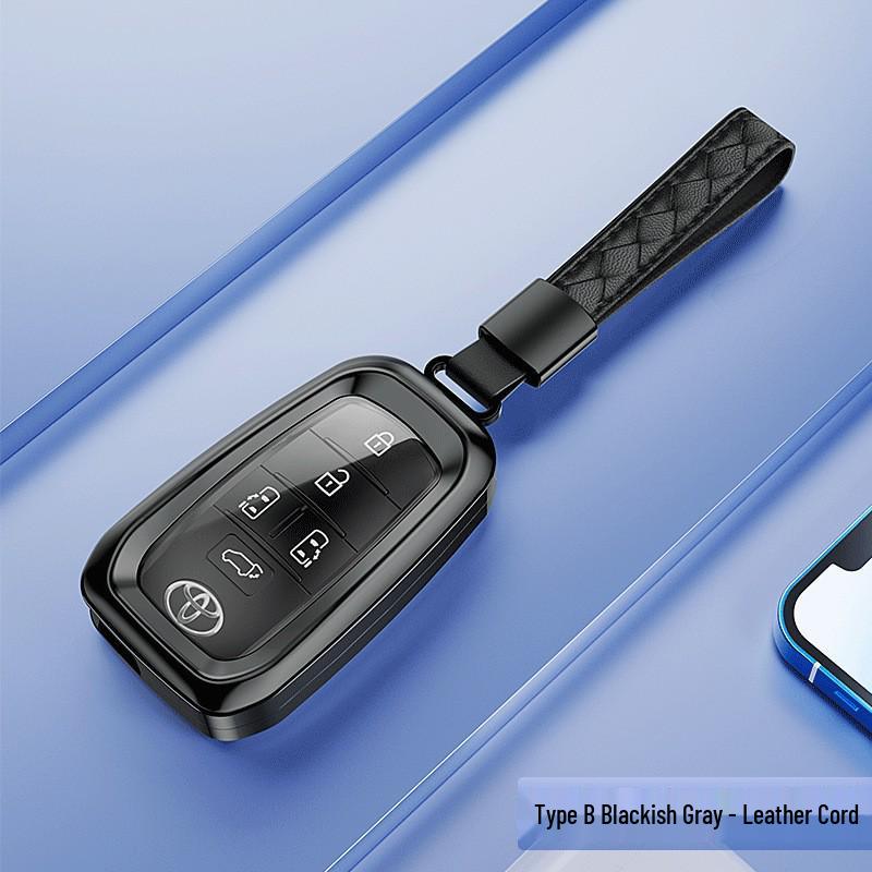 Toyota Key Case: Full Wrap Cover for Camry, Prado, Crown, Reiz, Levin, Highlander, Sienna
