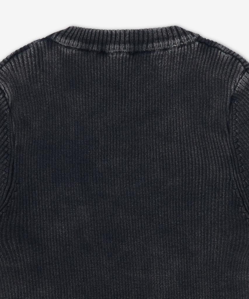 DIESEL M-Encore Ss Short Sleeve Knit - Caviar Black / A162490Akbq900