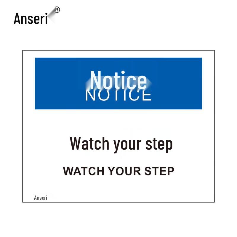 OSHA Caution Watch Your Step Safety Sign