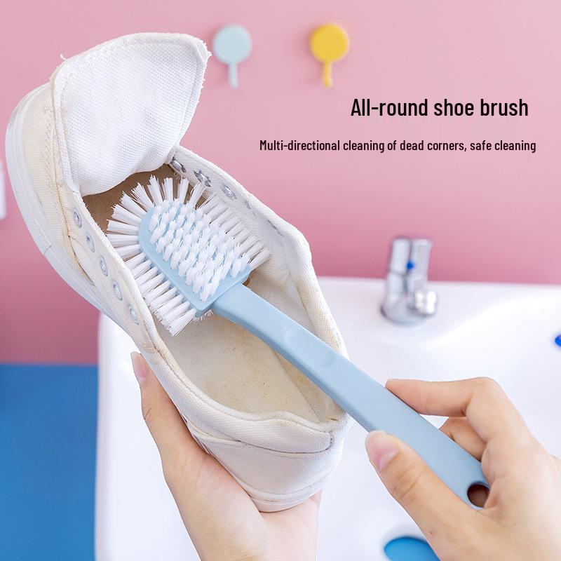 Shoe Cleaning Brush - Soft Bristle, Multi-functional Plastic for Shoes and Clothes
