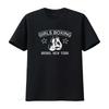 Girls Boxing T Shirt Retro Vintage Design with Gloves and Bronx New York Print Perfect for Enthusiasts Vintage Washed Casual