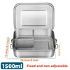 Packed bento lunch box adults, Camping lunchbox Food taper tupper airtight meal prep Side dish Sealed container Packed lunch