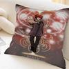 T-Tower Game Of G-Gods Pillow Covers Cartoon Sofa Decorative Home Double-sided Printing Short Plush Cute Cushion Cover