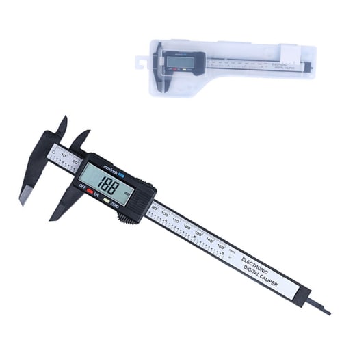 Digital Caliper, 0-150mm, Large LCD Display, Measures Outer Diameter, Inner Diameter, Depth, and Step, High-Quality, Battery-Powered, Measuring Tool f