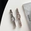 Luxus Quadratische Damen Quarz Uhr Mode Römische Zifferblatt Damen Armbanduhr Reloj Mujer Mädchen Uhr Geschenk (Ohne Box) Damenuhren