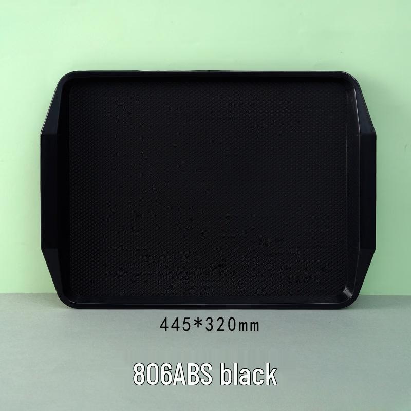 Rectangular Non-slip Plastic Fast Food Serving Tray