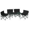 Duo Ai Shi Jia Portable Outdoor Camping Table & Moon Chair Set
