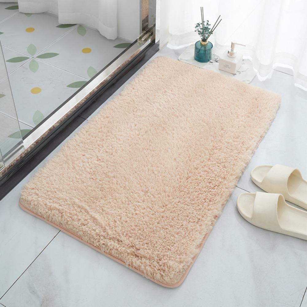 Kalınlaştırılmış Banyo Kaşmir Paspas Banyo Kaymaz Halılar Lavabo Küvet Zemin Halısı Duş Odası Paspası Hafızalı Köpük 3D Ped