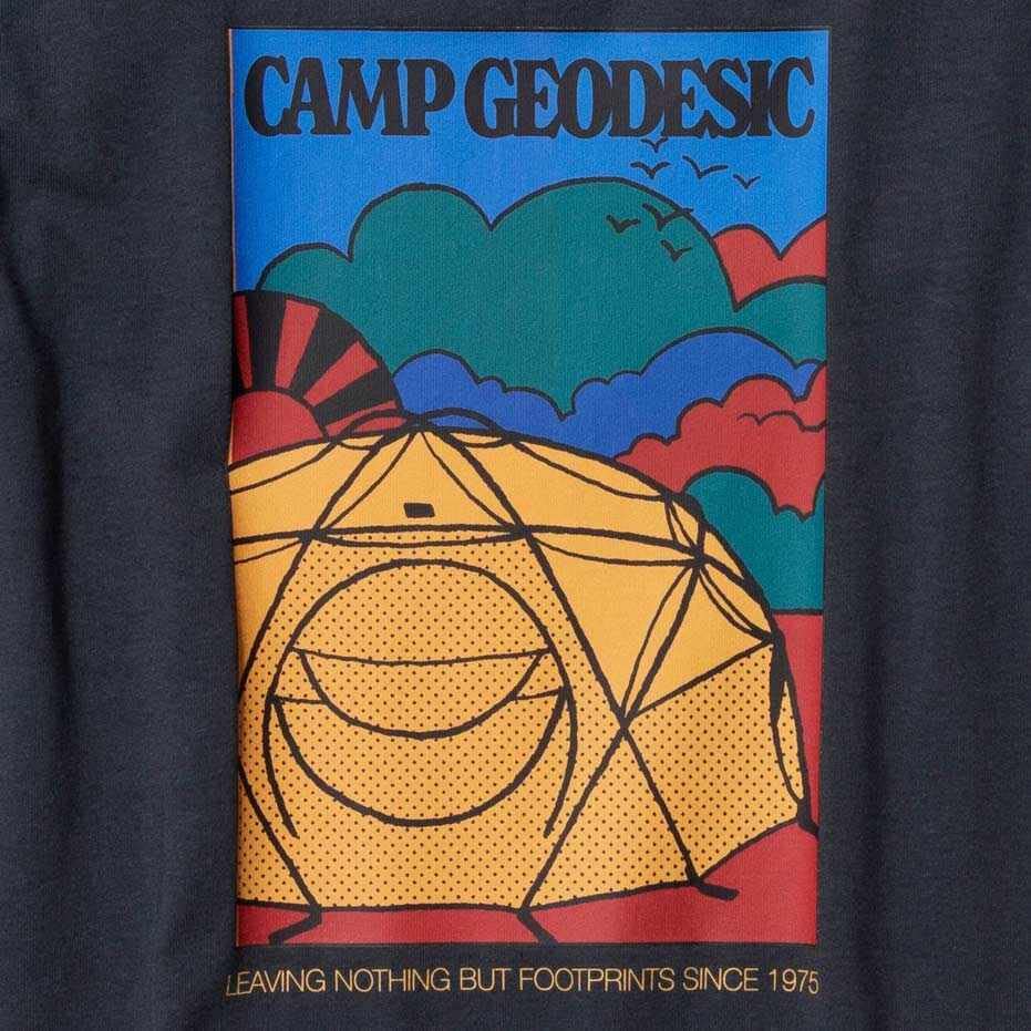 The North Face Short Sleeve Graphic UV Organic Urban Size 130 Tee, Unisex, Protection, Cotton, Navy,