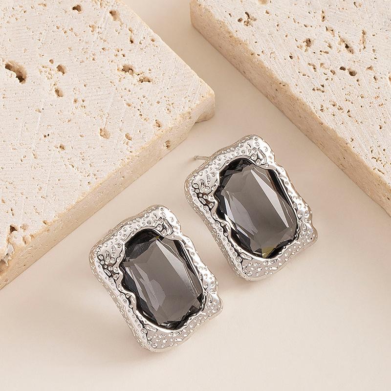 

Модні сережки-краплі для жіночих прикрас срібний