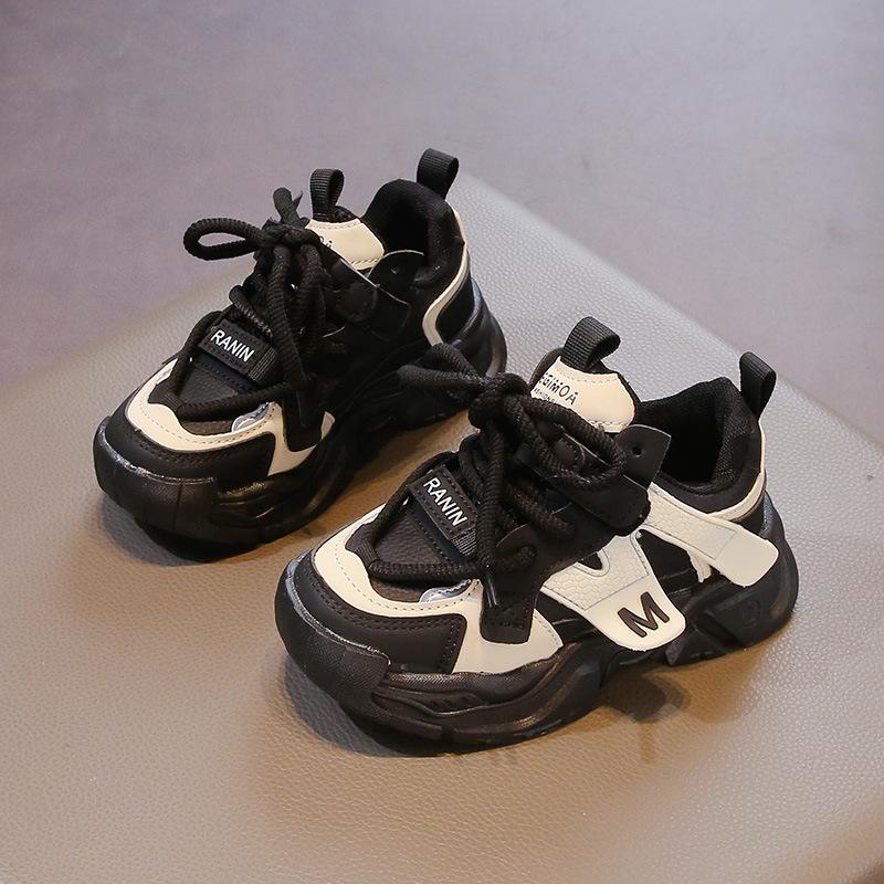 

2025 весна нескользящие кроссовки Форрест Гамп повседневные корейская версия для мальчиков и девочек спортивная обувь теплые две хлопковые туфли зимние кроссовки для папы 25