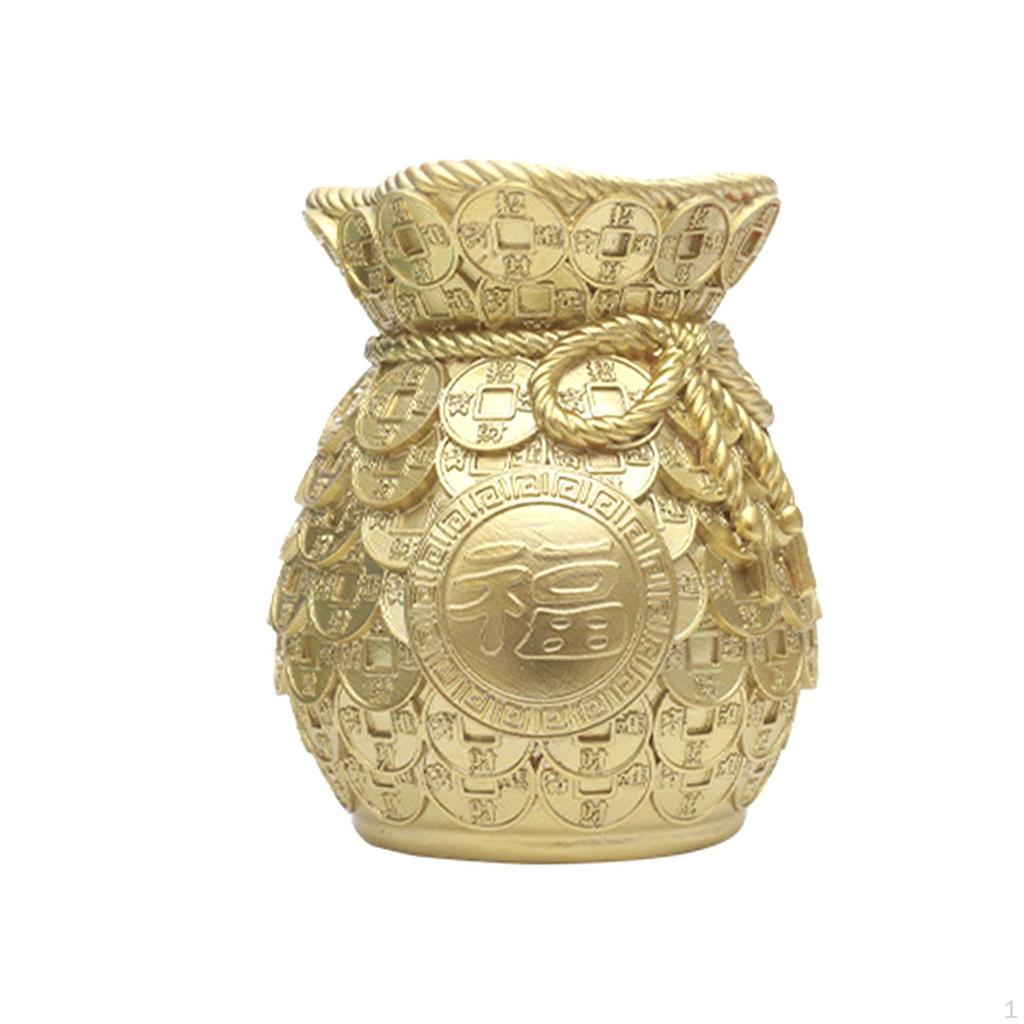 Chinese Flower Vase Pot Bag Planter Floral Holder Decorations Cabinet Arrangements Wedding