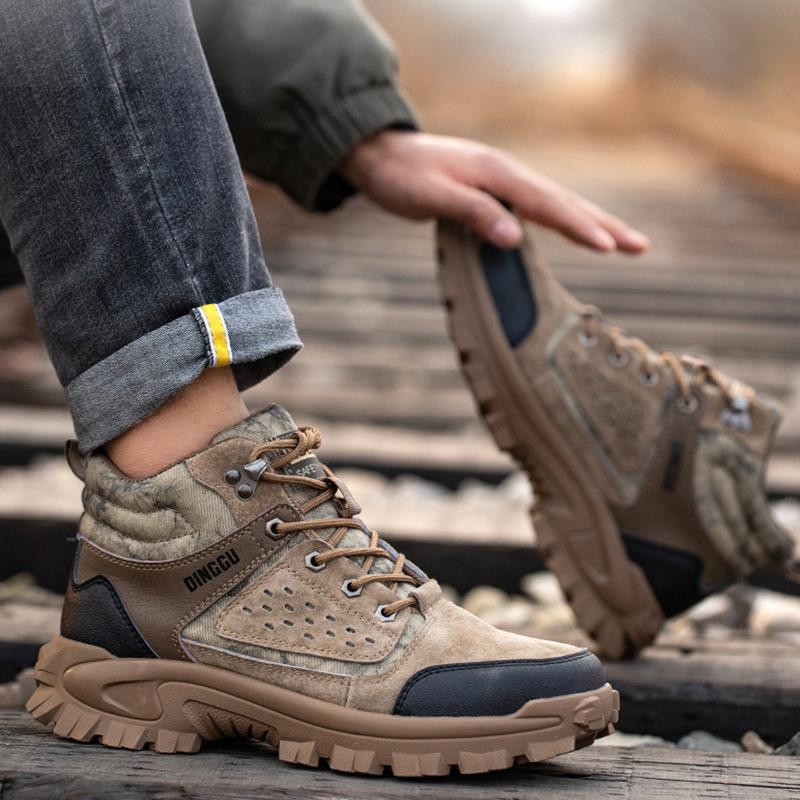 Pánské pracovní boty Vysoké stavební boty Pánské bezpečnostní boty s ocelovou špičkou Pánské pracovní bezpečnostní boty Bezpečnostní boty proti propíchnutí