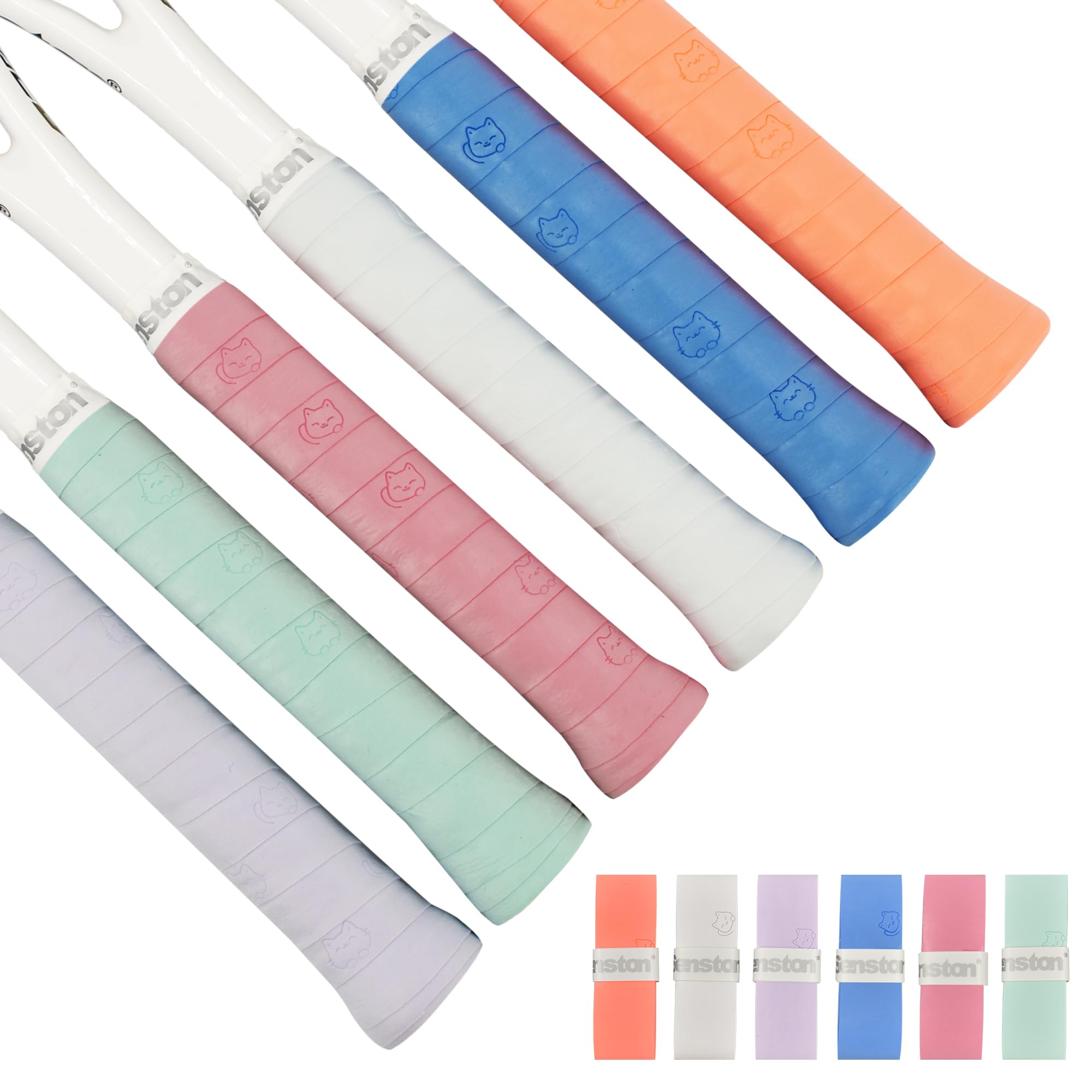 

Теннисная лента для бадминтона Senston Grip Tape Super Absorbent Type Pattern Design Anti-Slip (6 шт.)