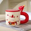 Creative cute bread cat mug personalized ceramic drinking cup high value simple souvenir coffee cup