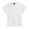 Short-sleeved CottonT-shirt 2026 Summer Simple Casual Slim New Plain Round-neck Pullover Basic Style Tops Women's Clothing