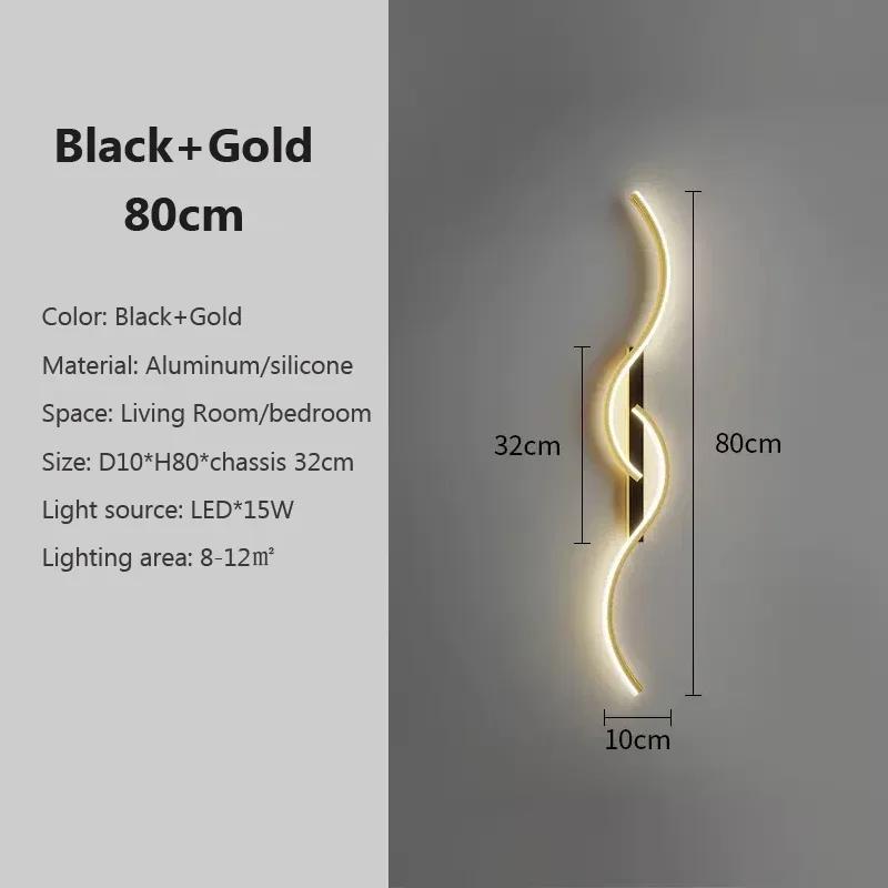 Modern LED Wall Lamp For Living Dining Room Bedroom Bedside Aisle Wall Lights Home Decoration Interior Wall Decor Lighting