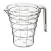 Layer Measuring Cup, 500ml, Clear, 2547