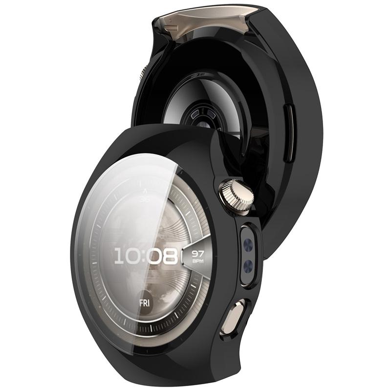 Weiche TPU Hülle Glas für Huawei Watch 5 42MM 46MM Rundum Displayschutz Rahmen Bumper für Huawei Watch 5 Watch5 Abdeckung Hülle