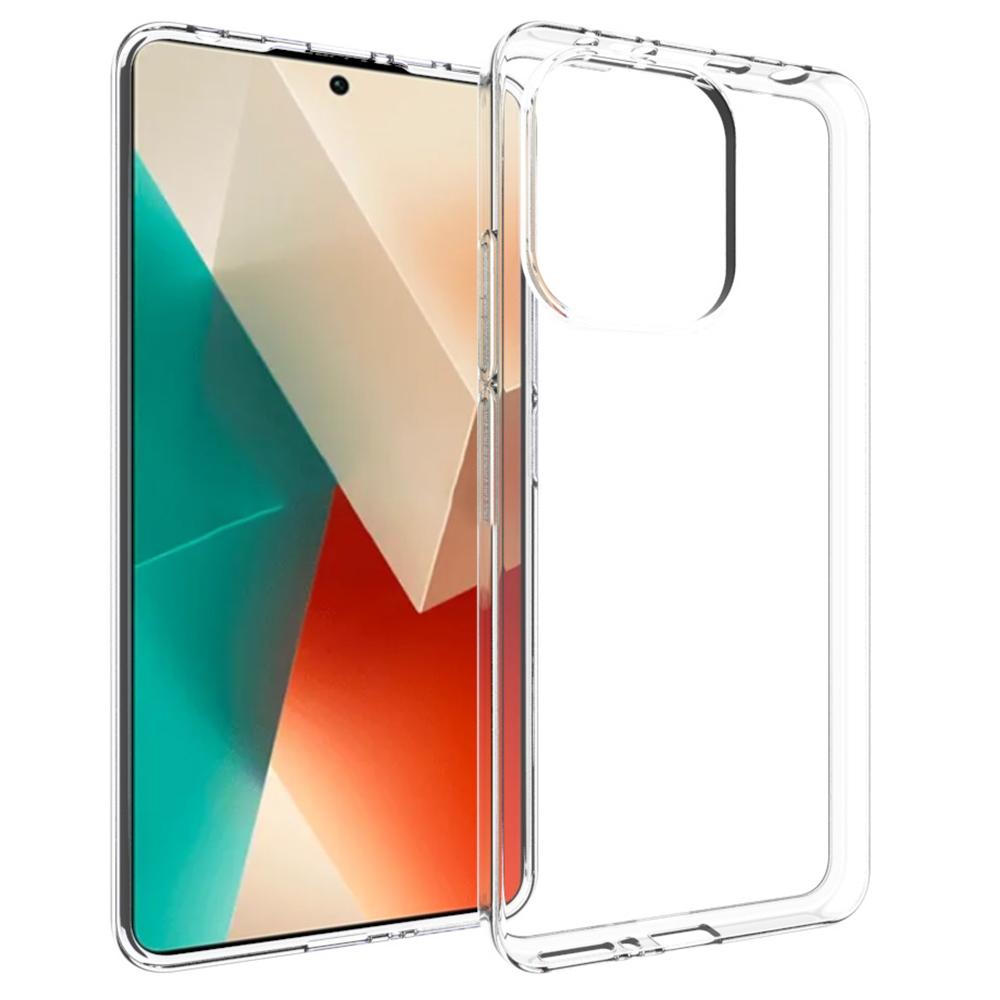 

For Xiaomi Redmi Note 13 4G Clear Phone Case Watermark-Resistant TPU Back Cover A