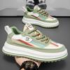 Spring Fashionable Multicolored Thick-soled Casual Trendy Height-increasing Soft-soled Comfortable Versatile Sports Shoes H147
