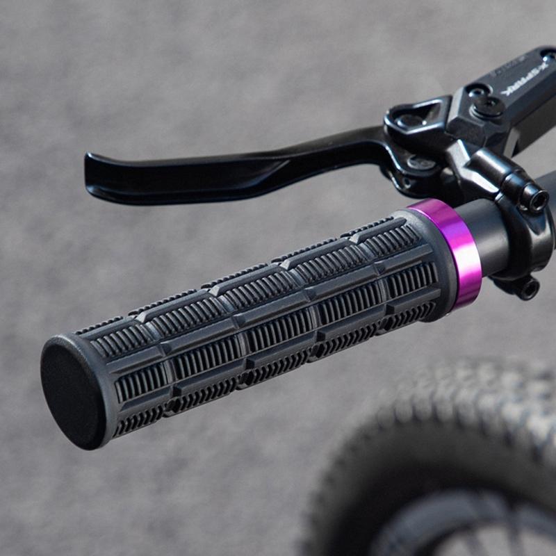 1pair Durability Mountain Bike Grip Ergonomic Comfortable Handlebars Grip for City Commuting