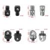 Universal 1/4inch Metal Camera Screw Adapter AntiDrop Thread Design For Wrist Straps Tripods And Action Cameras