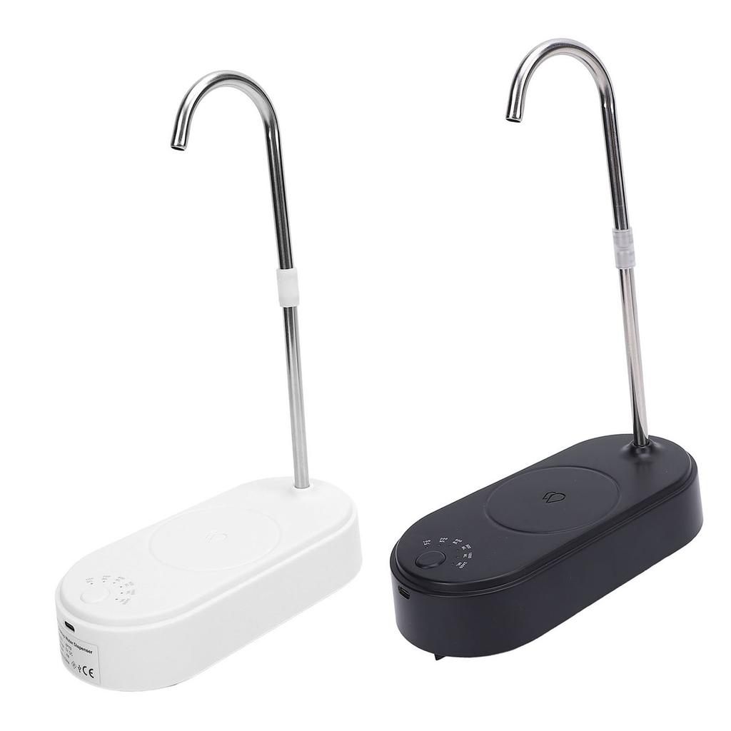 Desktop Water Dispenser with Hose Electric Bottle Drinking Water Pump Tray for Living Room Kitchen B