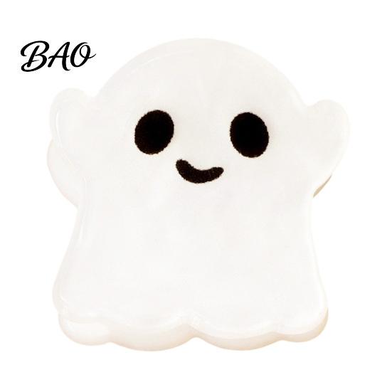 Halloween Hair Clips Cartoon for Women Girls, Acrylic Glitter Pumpkin/Ghost/Bat/Cat Cute Pumpkin Ghost Accessories Accessories, Decorative Barrettes