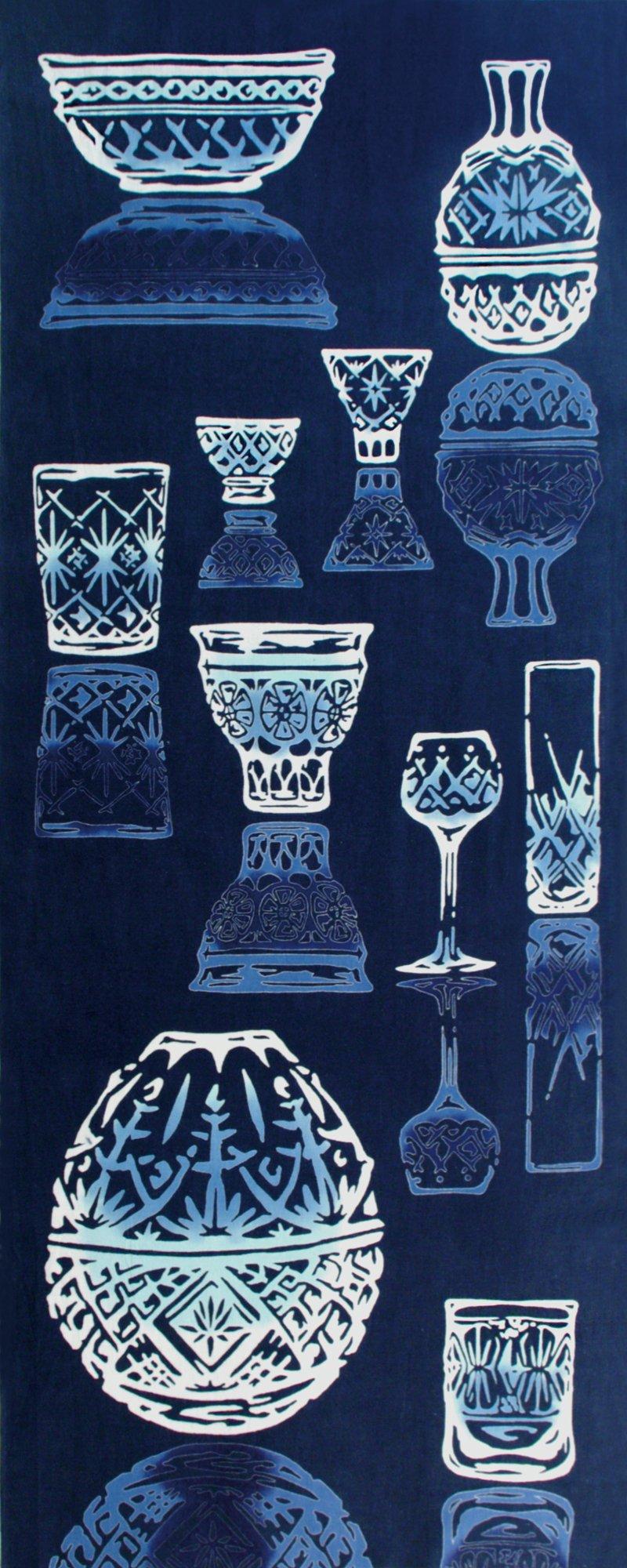 

Кенема Ручная резка 36 x 90 см Полотенце, Хобби Дораку, Стекло,