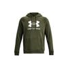 Rival Fleece Sweatshirts Men's Green Hooded Moderate Regular Unisex 1379758-390