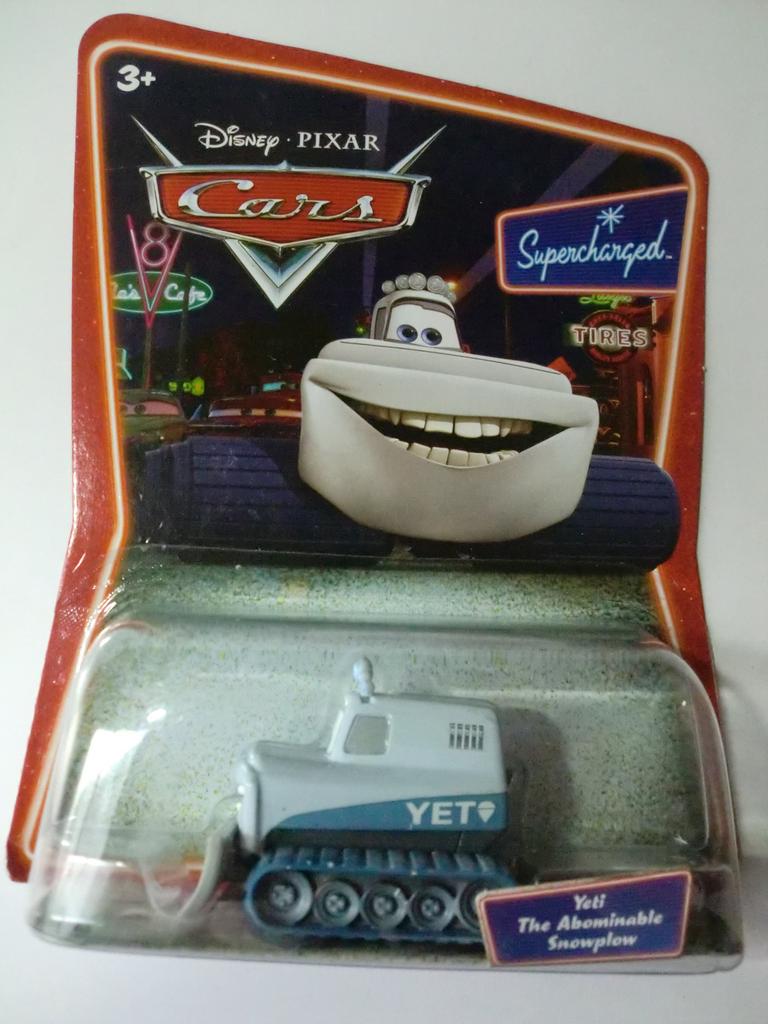 Mattel Cars Disney Pixar Yeti Supercharged