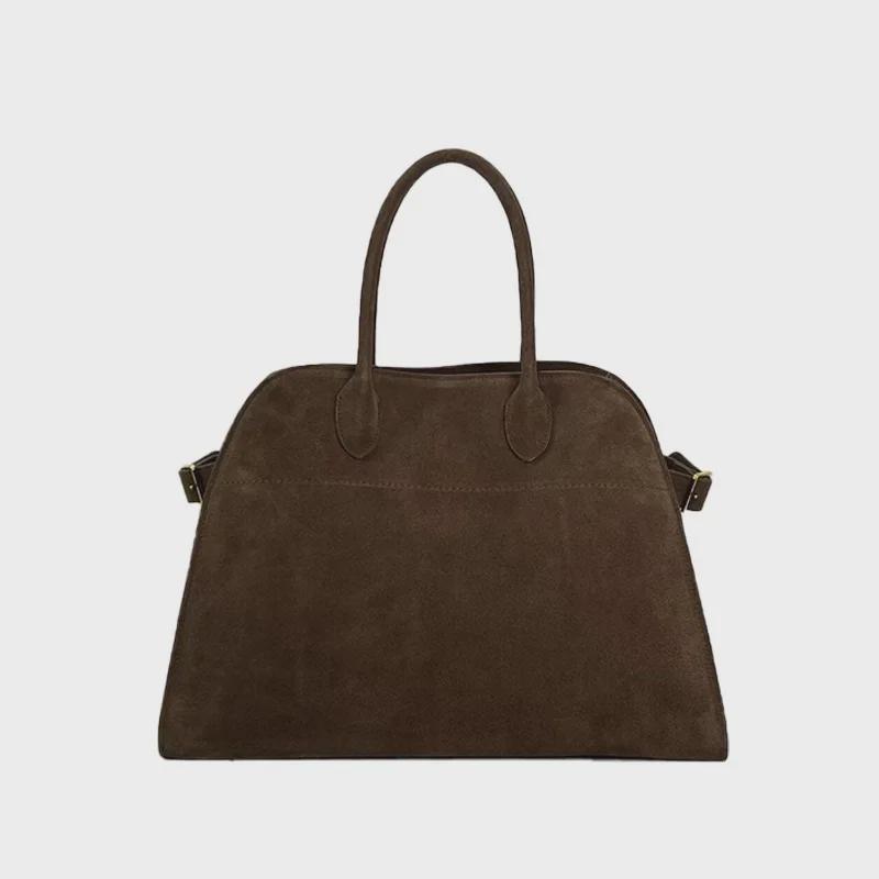 The Row – Margaux 15 – Tragetasche aus Wildleder im Retro-Look