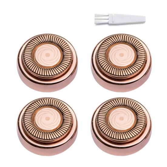 1/4Pcs Women Lipstick Electric Facial Hair Remover Shaver Replacement Blade Head