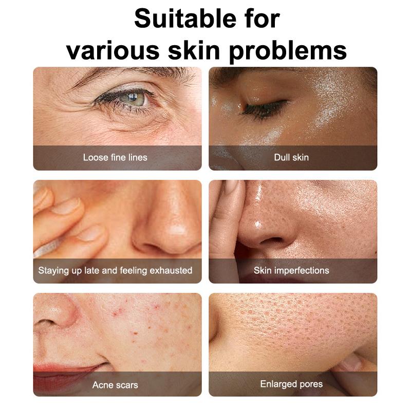 Microneedle Patches With Puff Anti-Wrinkle Mask Fine Lines Remove 0.25mm Needle Lengt 2000 Microneedle Skin Care
