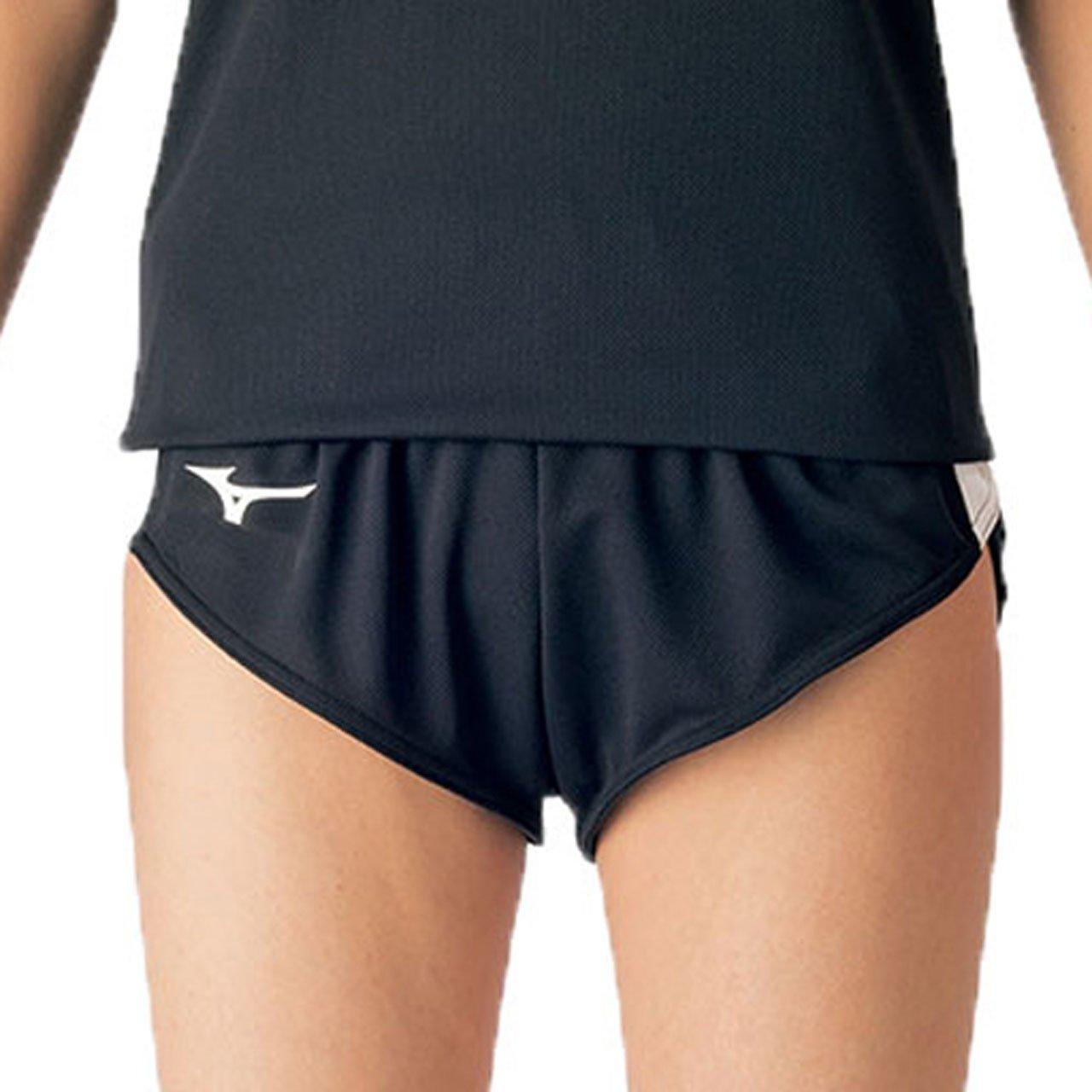 

Mizuno Легкоатлетические соревнования для клуба U2MB7250 Размер M Женские брюки, Влагоотводящие, Быстросохнущие, Для активности, 09, Черный, чёрный