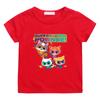 2026 NUOVA T-shirt Anime con Stampa SuperKitties 100% Cotone T-shirt Casual per Bambini e Bambine Top Girocollo Divertente T-shirt Manica Corta Magliette Manga Abbigliamento Estivo