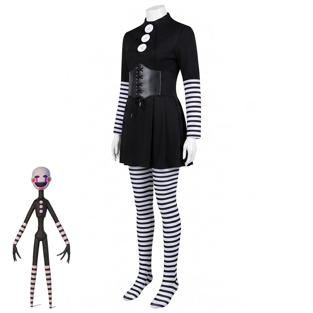 Tuta Cosplay Uomo Mascherato di Five Nights at Freddy's 2, Costume Horror di Halloween