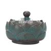 Ceramic Lotus Incense Burner for Mugwort & Sandalwood - Home Health Care Decor.