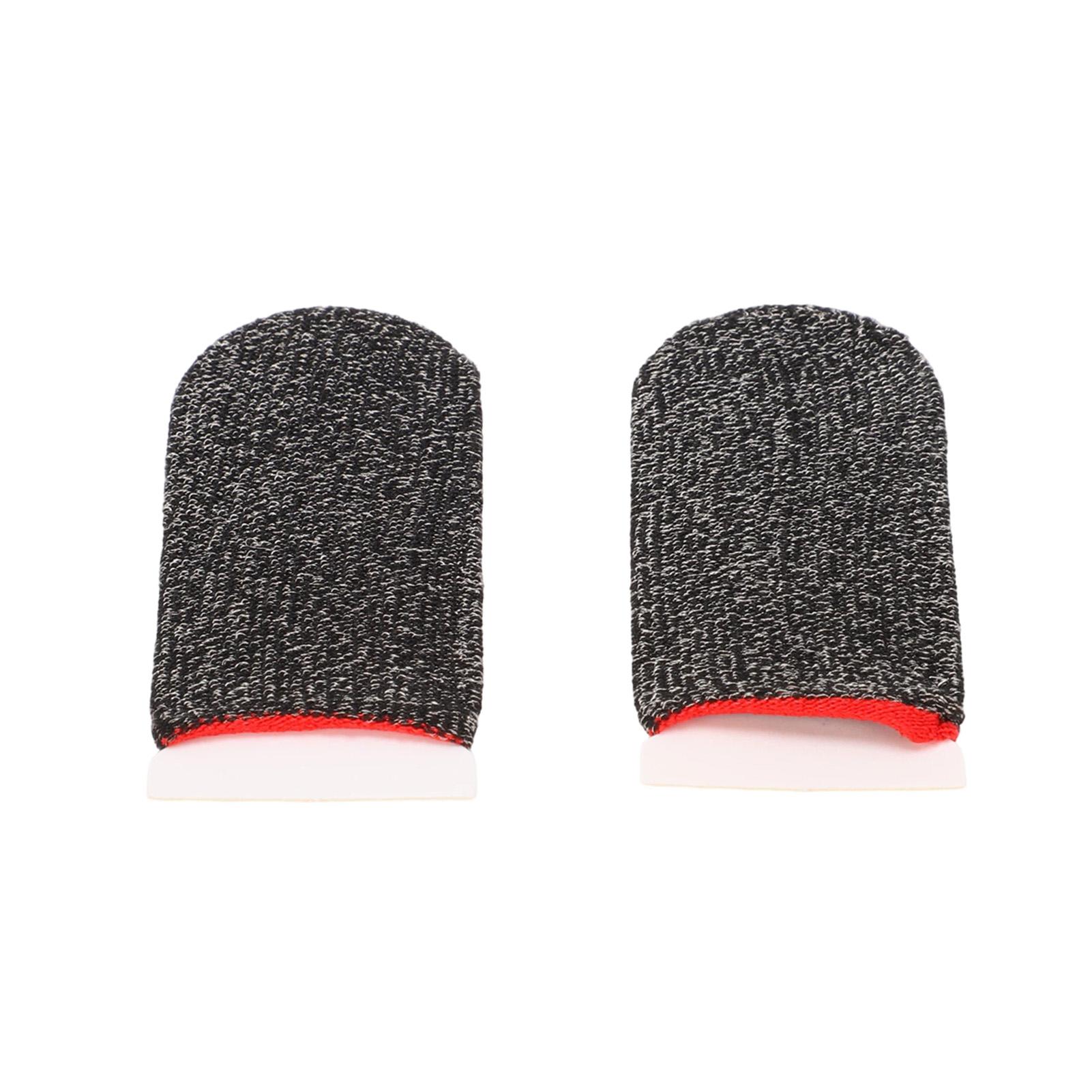 20pcs Gaming Finger Sleeves Anti Sweat Breathable Mobile Gaming Thumb Sleeves Phone Accessories Type 1