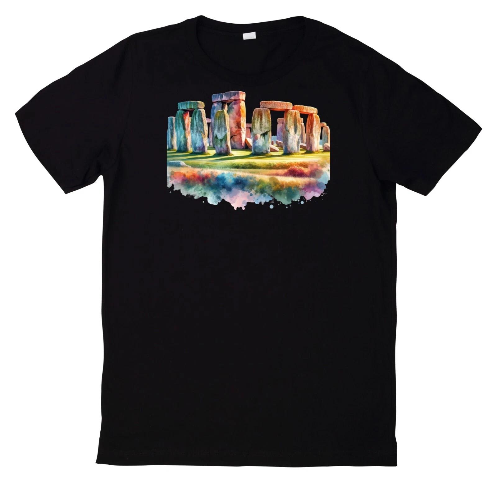 T-Shirt Aquarell Reise Sehenswürdigkeiten XXXL