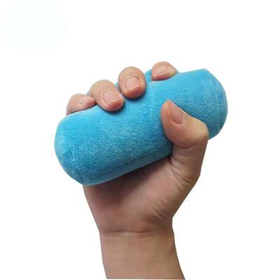 Healthman Soft Grip Trainingsverstärkung Fingerübung Handmuskeltherapie Handkrampf Erholungsball, Training, Stärkung, Ball, (blau)