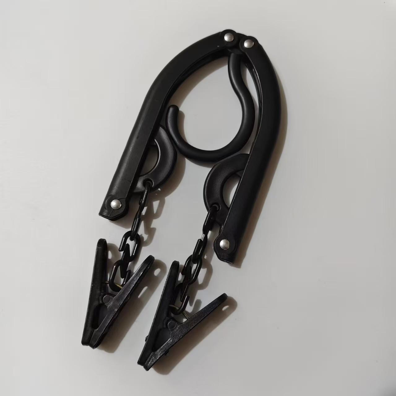 

Портативная складная вешалка-клипса для путешествий, деловых поездок, общежитий и использования на открытом воздухе