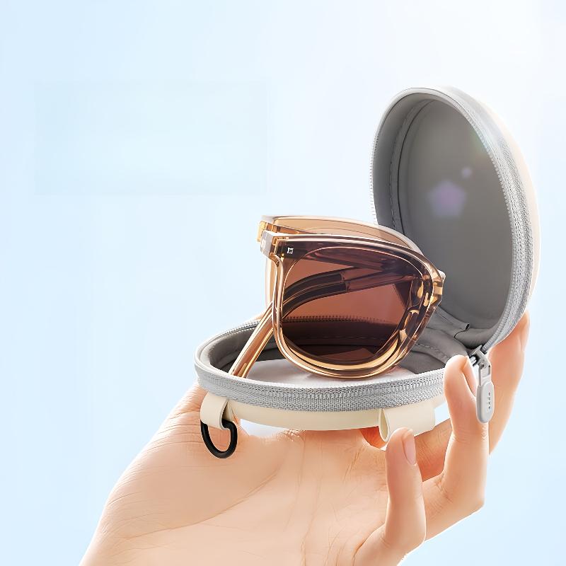 4PCS Ladies' Folding Fashion Glasses Lightweight Summer Small Face Rectangular Frame Japanese and Korean Style Accessories