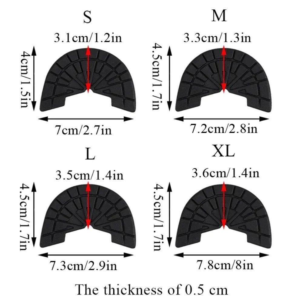 Repair Material Rubber Shoe Sole Protector DIY Soles Wear-resistant Repair Soles Stickers Anti-slip Silent Shoe Pads