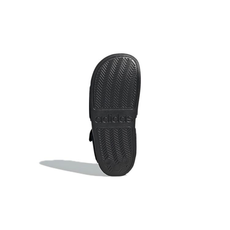 (GS) adidas Adilette Sandal 'Black White' Kids' GW0344
