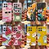 For Honor X8 5G Case VNE-N41 2022 Cute Bear Cartoon Frog Pattern Cover For Honor X6 VNE-LX1 X 6 X 8 HonorX8 Phone Case Soft Capa