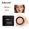 Lakerain Square Box Loose Powder: Natural Concealer, Long-Lasting, No-Smudge Makeup Setting Powder