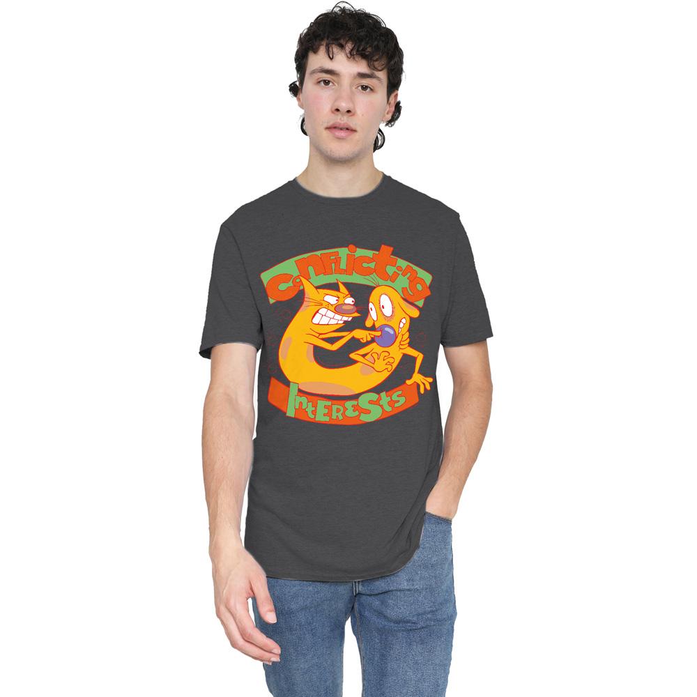CatDog Unisex Adult Conflicting Interests T-Shirt