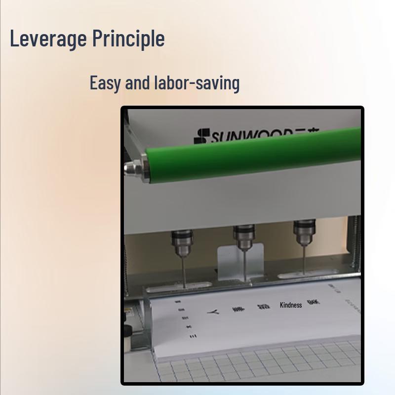 Sanmu SZ9006 Electric 3-Hole Punch & Binding Machine CN Plug (adapter Included)